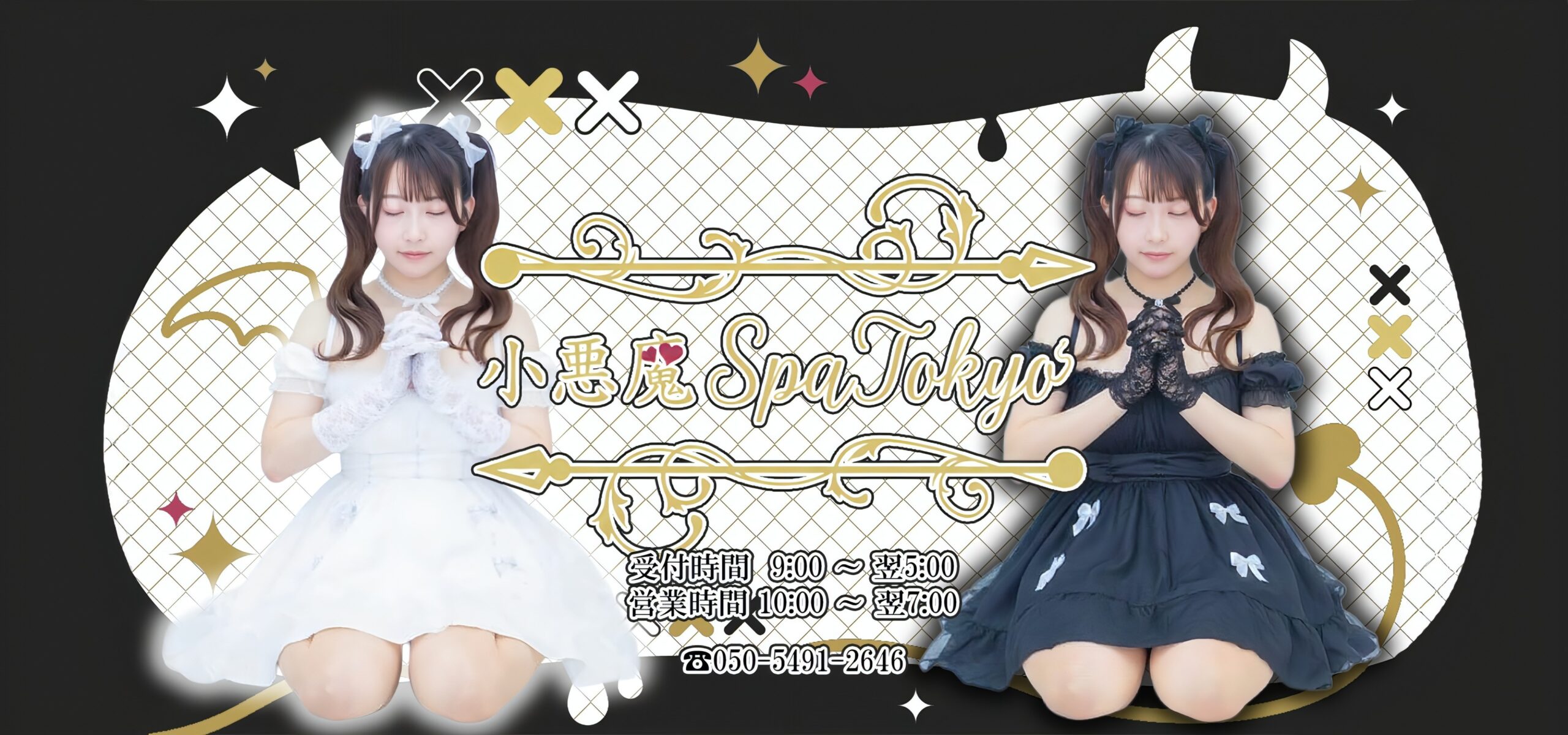 新宿の完全個室メンズエステ 小悪魔SpaTokyoの店舗ロゴ